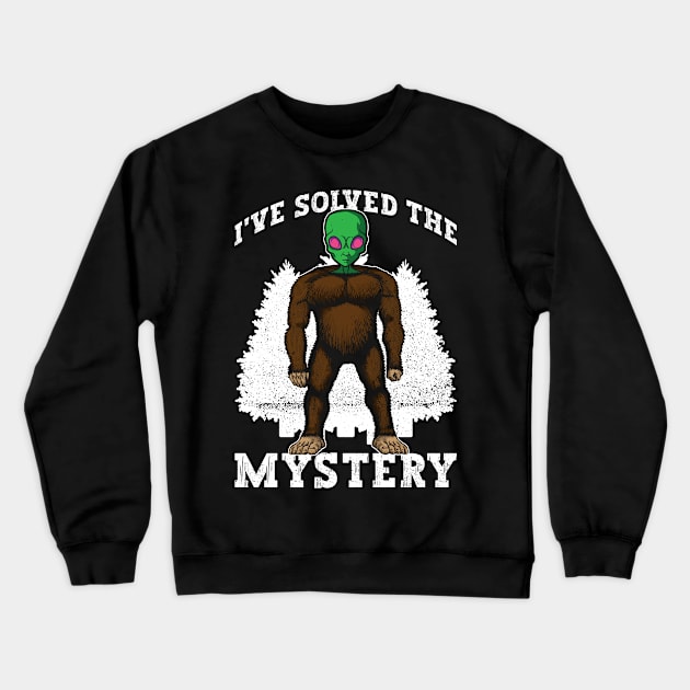 Bigfoot Sasquatch Believer Bigfoot Believer Bigfoot Hunter Crewneck Sweatshirt by Anassein.os